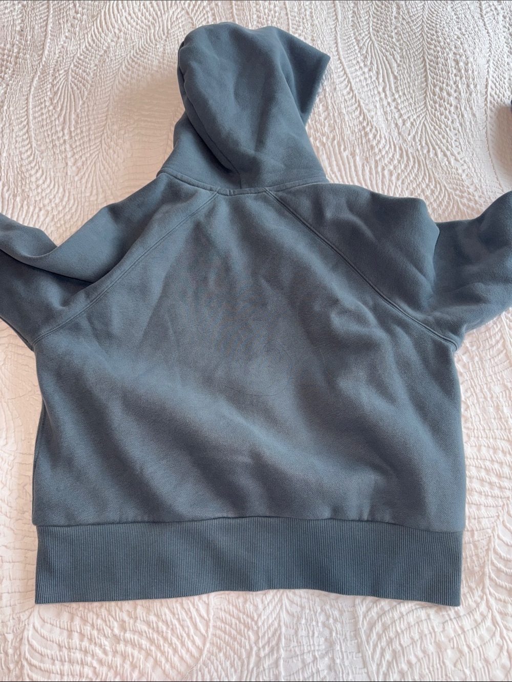 Vuori Half‑Zip Hoodie in Slate Teal Green - Picture 4 of 4